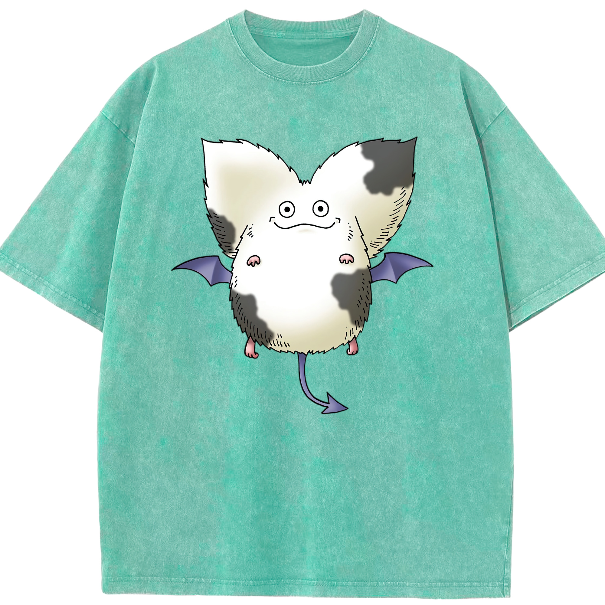 （画像用） ドラゴンクエスト Doragon Kuesuto Dragon Quest 綿100% ヴィンテージ風 半袖Tシャツ（フロントプリント）